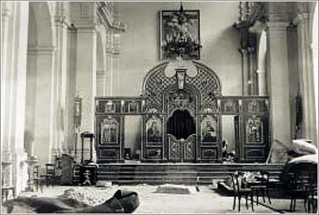 SS then proceeded to the inner section of the Church of St Cyril & Methodius